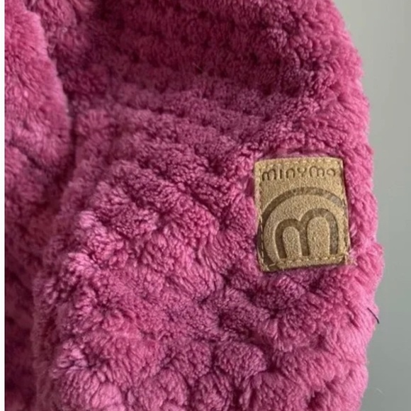 12M MINYMO | Teddy Fleece Jacket Pink - Picture 3 of 4